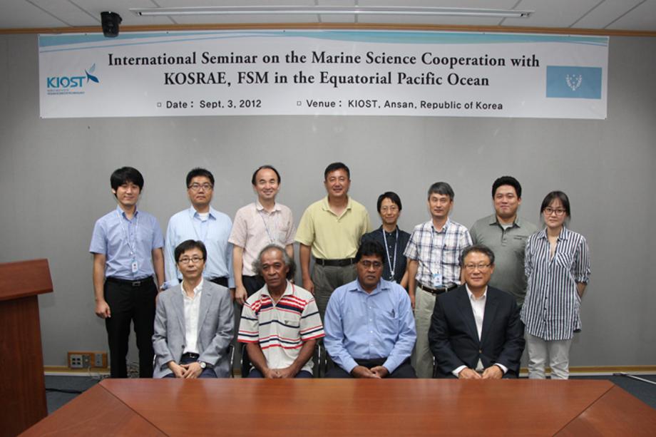 International Seminar on the Marine Science Cooperation with KOSRAE_image1