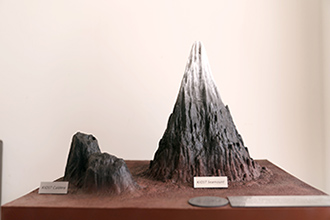 사진 4. KIOST Sea Mount(우), KIOST Caldera(좌) 3D 모형