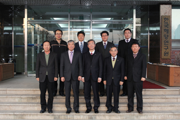 Director General JEONG Hae-chang of the Rural Research Institute visits KORDI