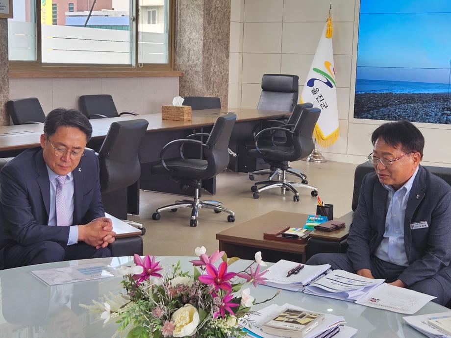 KIOST, 울진군청 방문_image1