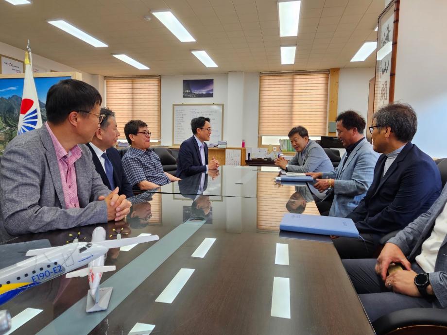 울릉군청 방문_image0