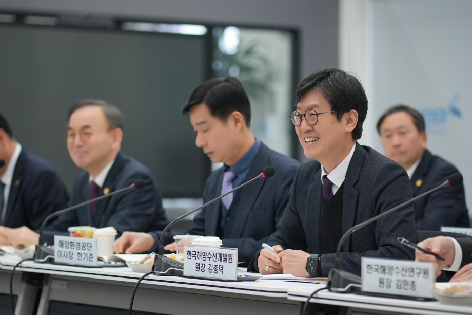 강도형 해양수산부 장관 KIOST 방문, 해양클러스터 기관장 간담회 개최_image3