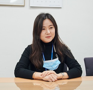      사진 10. KIOST 연구사업지원실 박지현 행정원